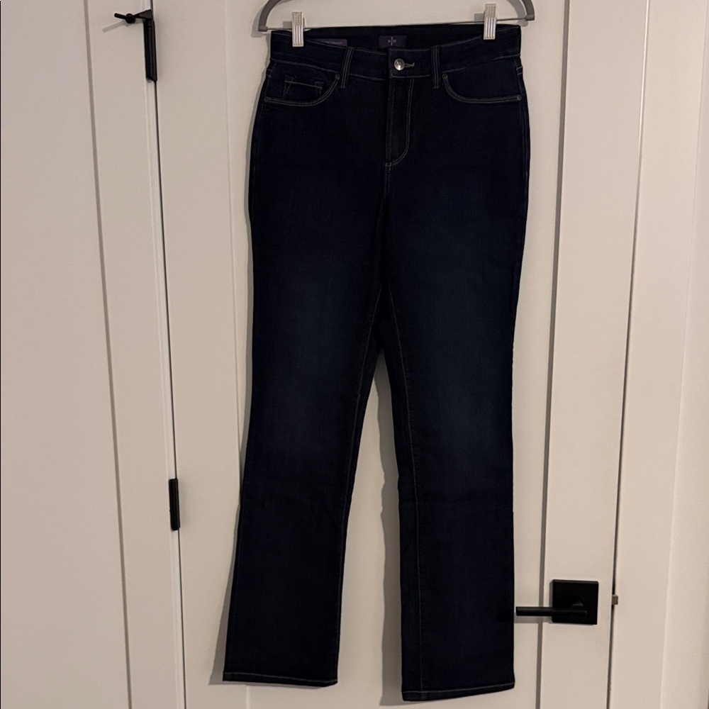 NYDJ Dark Blue Straight Leg Jeans - Never Worn